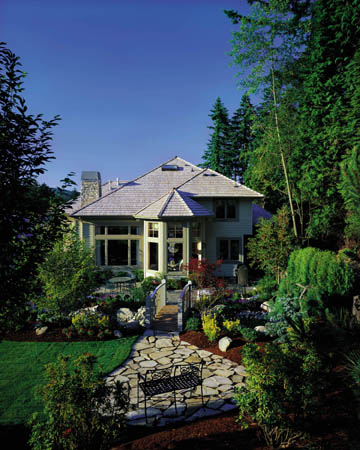 Landscape site prepared for project work