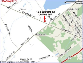 Lawnscape location area map